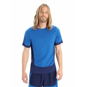 Pánské triko krátký rukáv ICEBREAKER Mens ZoneKnit™ SS Tee, Lazurite/Royal Navy/Cb velikost: L