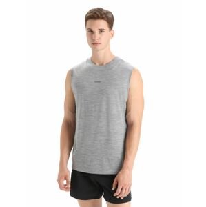 ICEBREAKER Mens ZoneKnit™ Tank, Metro Heather velikost: L