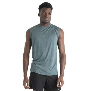 ICEBREAKER Mens Merino 125 Cool-Lite™ Sphere III Tank, Fathom Green Heather velikost: S