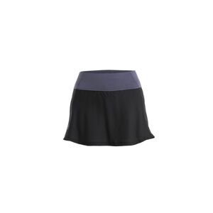 Dámské merino kraťasy ICEBREAKER Wmns Merino 125 Cool-Lite™ Active Skort, Black/Graphite/Cb velikost: S