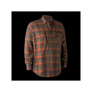 Lovecká košile Deerhunter Ethan Barva: Orange Check, Velikost: 39/40