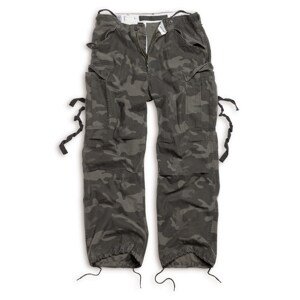 SURPLUS Kalhoty VINTAGE FATIGUE BLACK CAMO Barva: BLACK CAMO, Velikost: M