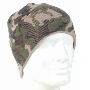 MIL-TEC® Čepice BEANIE pletená POLYACRYL WOODLAND Barva: US WOODLAND