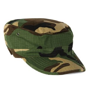 MIL-TEC® Čepice US BDU rip-stop WOODLAND Barva: US WOODLAND, Velikost: M