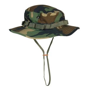 MIL-TEC® Klobouk US typ GI rip-stop WOODLAND Barva: US WOODLAND, Velikost: L