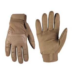 MIL-TEC® Rukavice WARRIOR DARK COYOTE Barva: COYOTE BROWN, Velikost: L