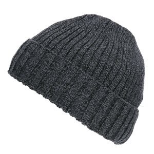 Čepice pletená EXTREME BEANIE se zateplením ŠEDÁ Barva: ŠEDÁ - GREY