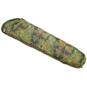 FOX Outdoor Spacák mumie dvouvrstvý maskáčový FLECKTARN Barva: FLECKTARN - německé maskovaní