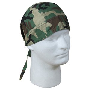 ROTHCO Šátek HEADWRAP WOODLAND Barva: US WOODLAND