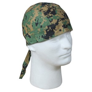 ROTHCO Šátek HEADWRAP DIGITAL WOODLAND Barva: DIGITAL WOODLAND - MARPAT