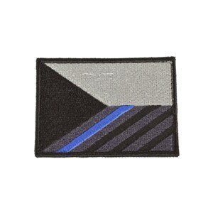 ostatní Nášivka vlajka ČR 7,5 x 5,5 cm MODRÝ pruh velcro