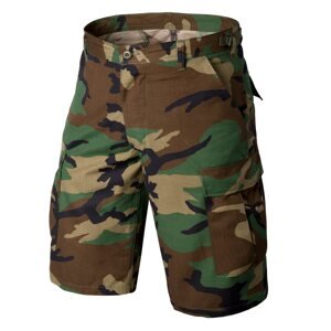 Helikon-Tex® Kraťasy střih BDU rip-stop US WOODLAND Barva: US WOODLAND, Velikost: 3XL