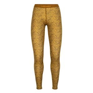 dámské merino spodky ICEBREAKER Wmns 200 Oasis Leggings Lichen, Silent Gold/Clve/Mdnn/Aop (vzorek) velikost: S