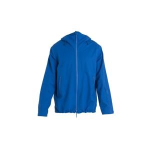 ICEBREAKER Mens Merino Shell+ Peak Hooded Jacket, Lazurite (vzorek) velikost: M