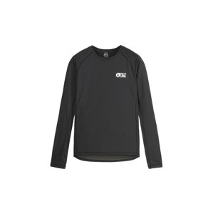 Triko PICTURE Acaras L/S, Black velikost: M